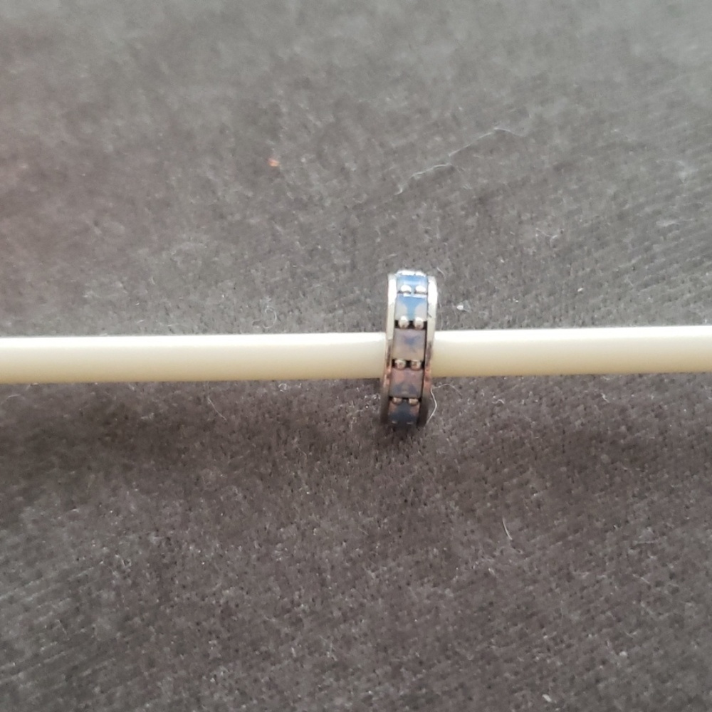 Silver spacer